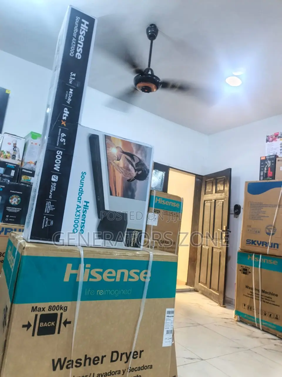 Hisense Ax3100q Surround Sound Bar 500w