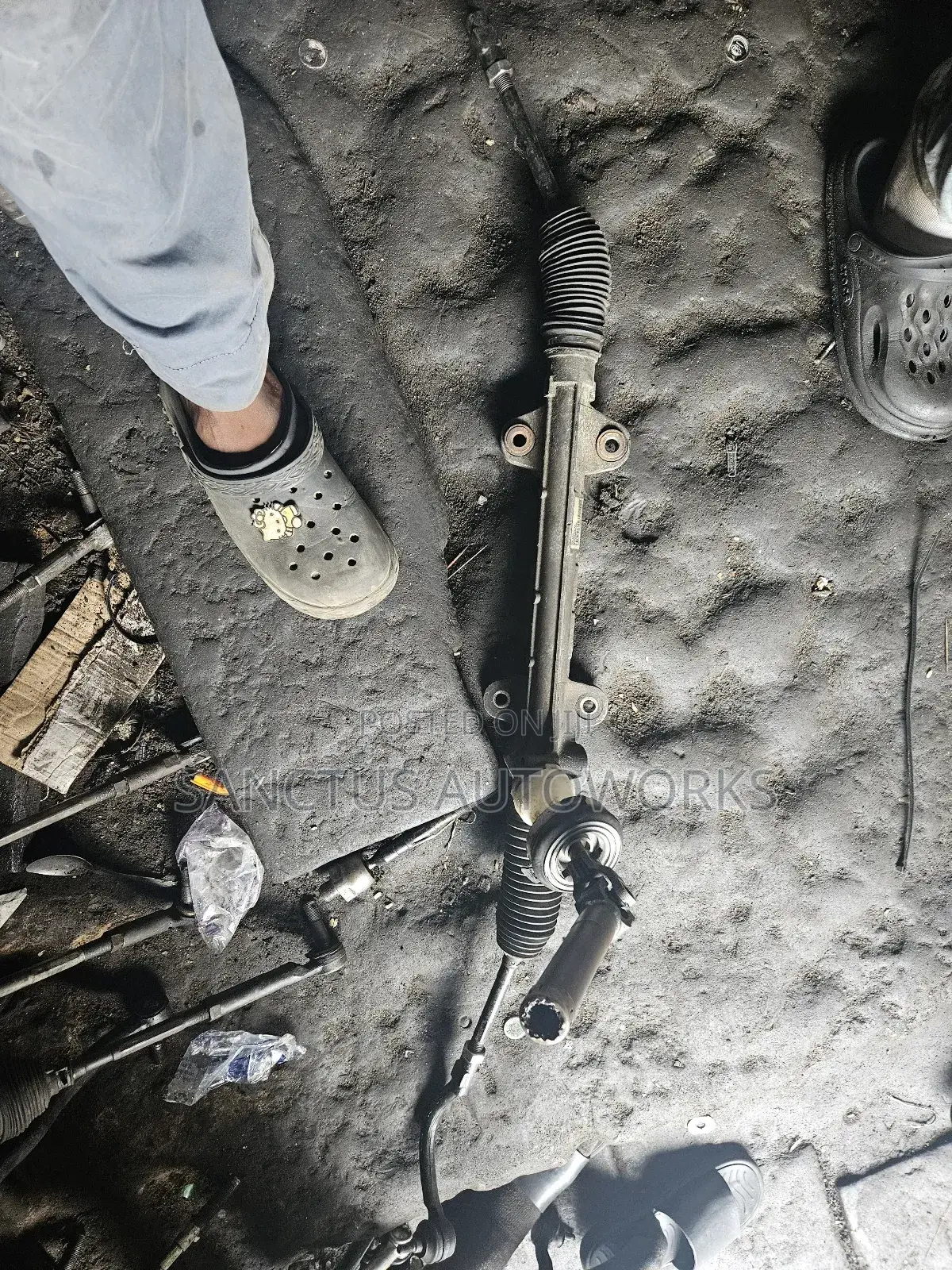 Steering Rack Hyundai Santa Fe 2012