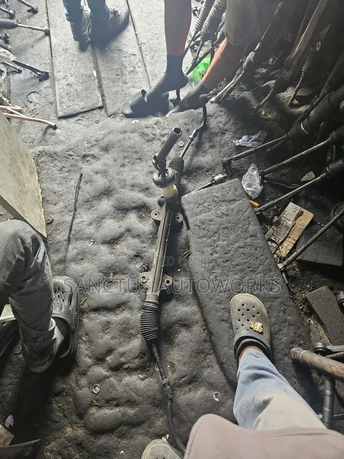 Steering Rack Hyundai Santa Fe 2012