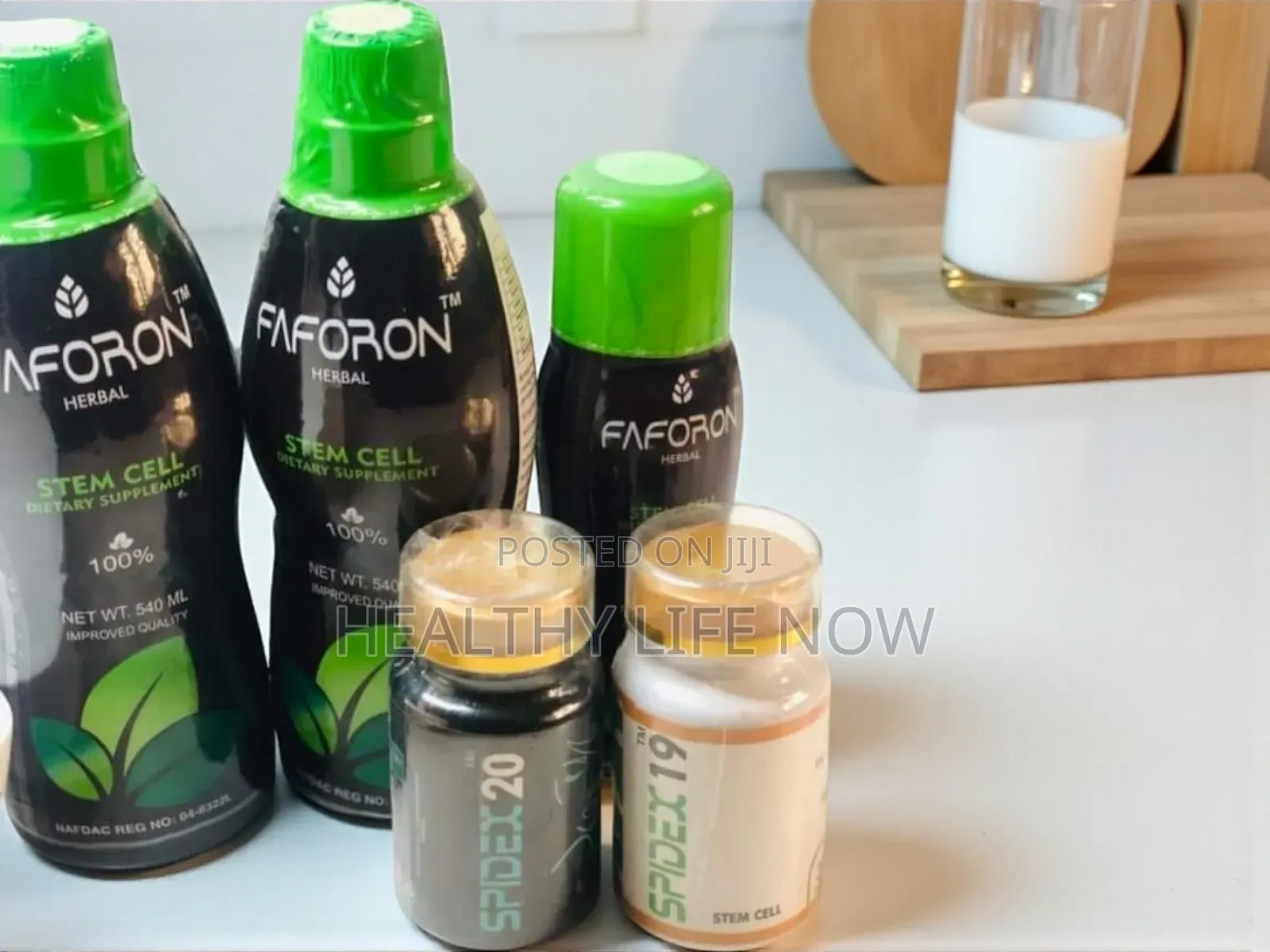 Faforon Herbal Stem Cell Therapy and Spidex19, 20 and Others