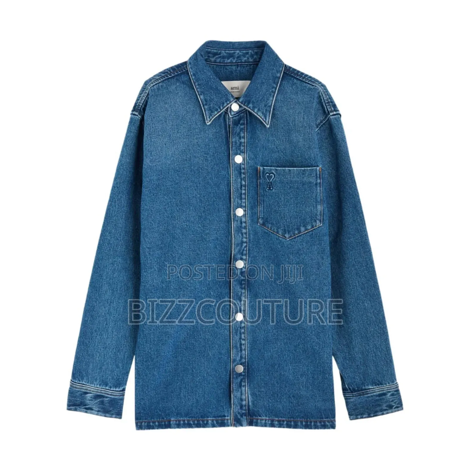 Original Ami Paris Denim Jean's Shirts Available in Store