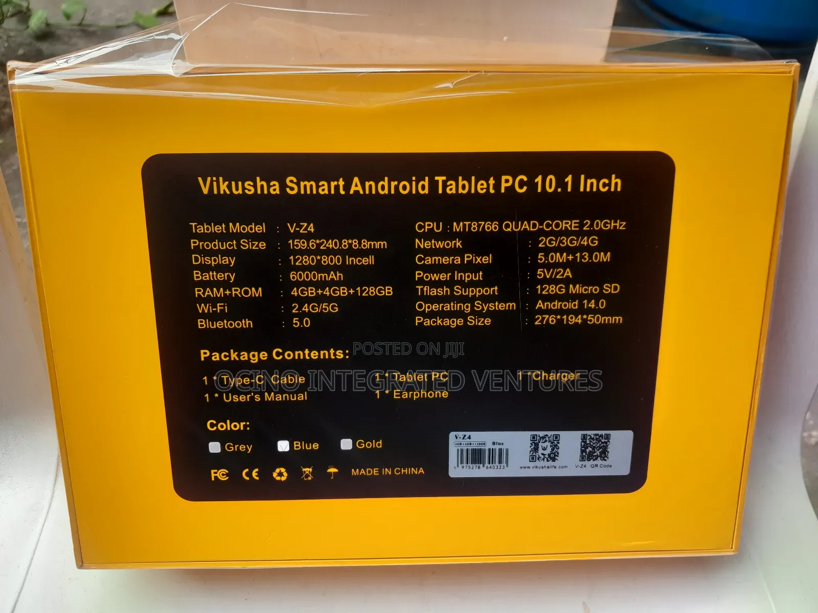 New VIKUSHA V-Z4 128 GB Black