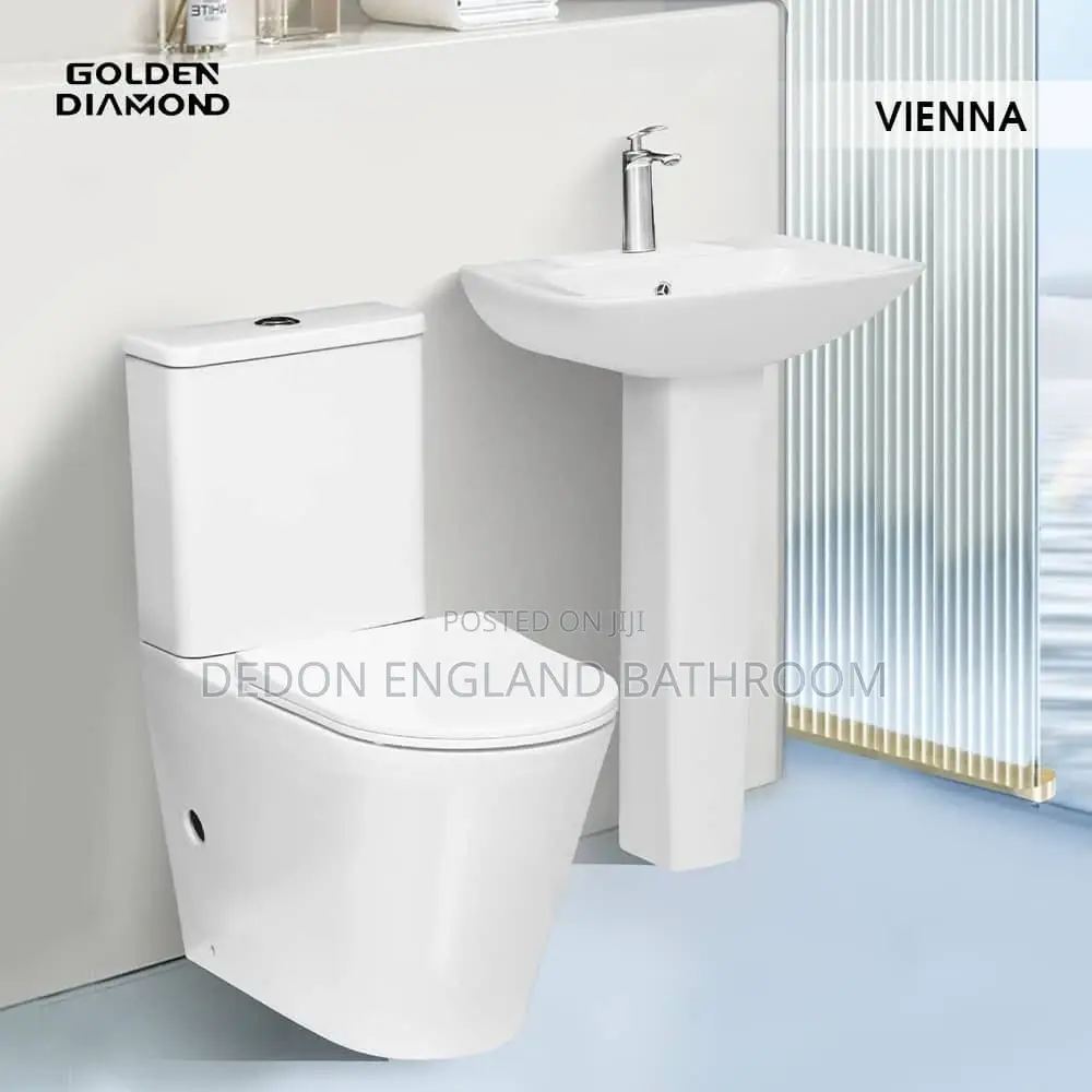 Executive Set of Golden Diamond Wc