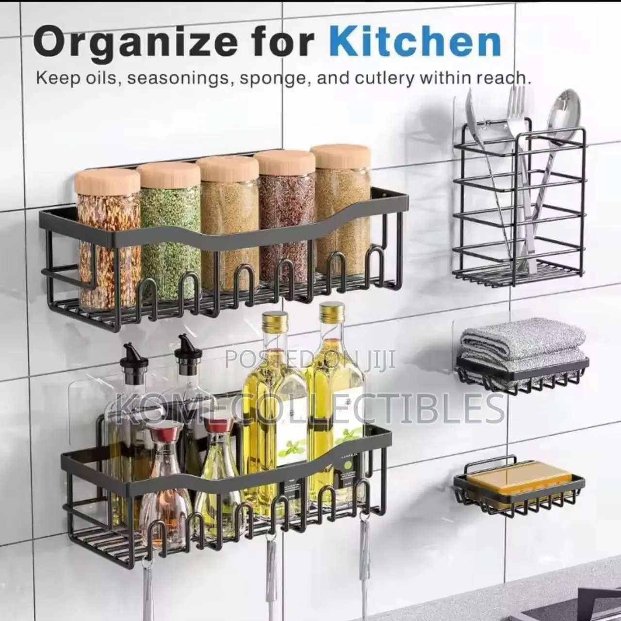 5in1 Corner Shower Rack