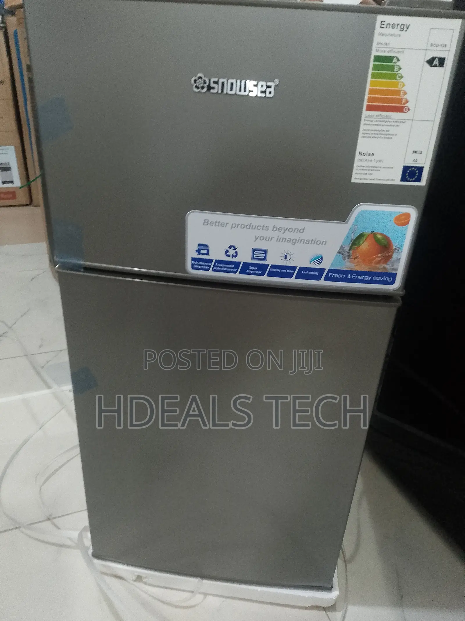 Snowsea Frost Guard 100-Liter Energy-Saving Compact Refrigerator