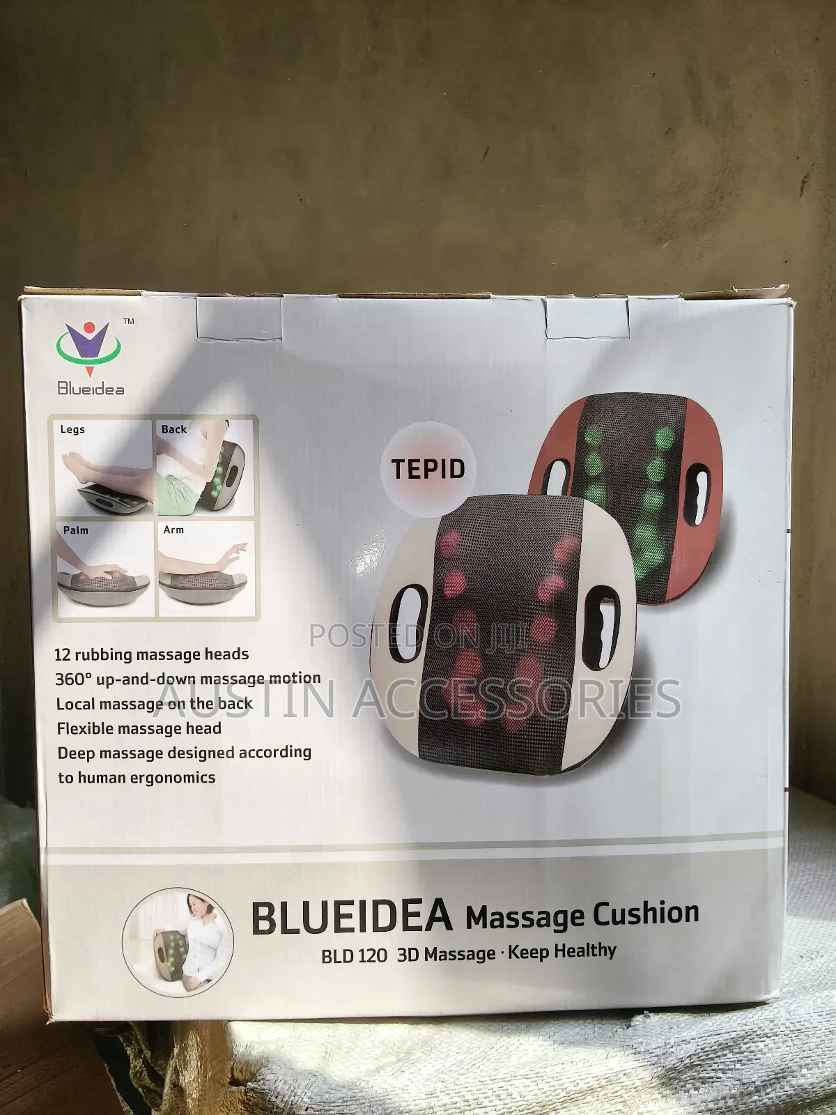Blueidea Massage Cushion BLD 120 3d Massage Keep Healthy