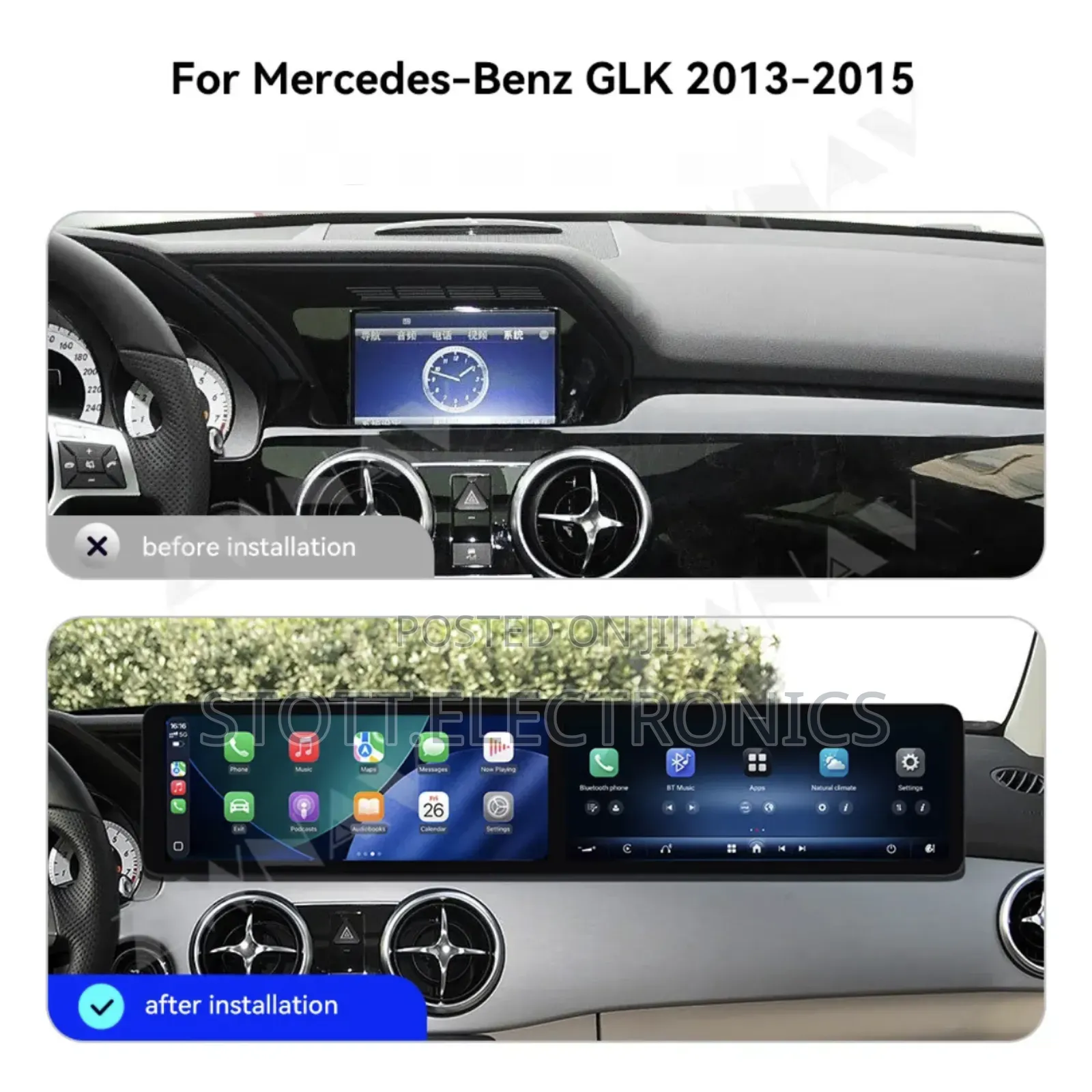 Mercedes Benz GLK Car Android Auto Multimedia Player