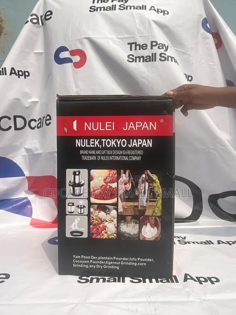 Pay Small Small Nulek Yam & Fufu Pounder On Cdcare.App