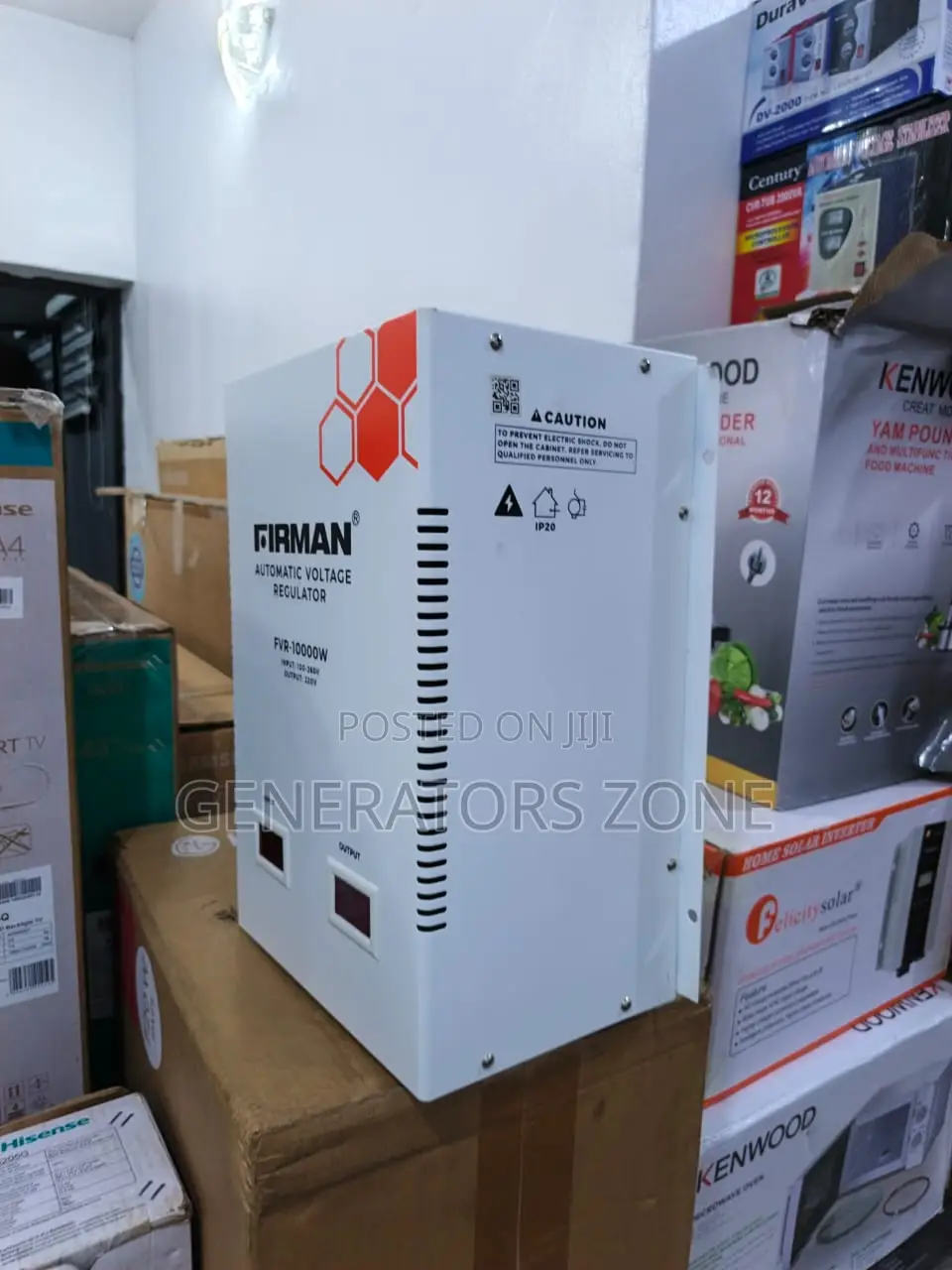 Firman FVR-10000w Electrical Wall Stabilizer