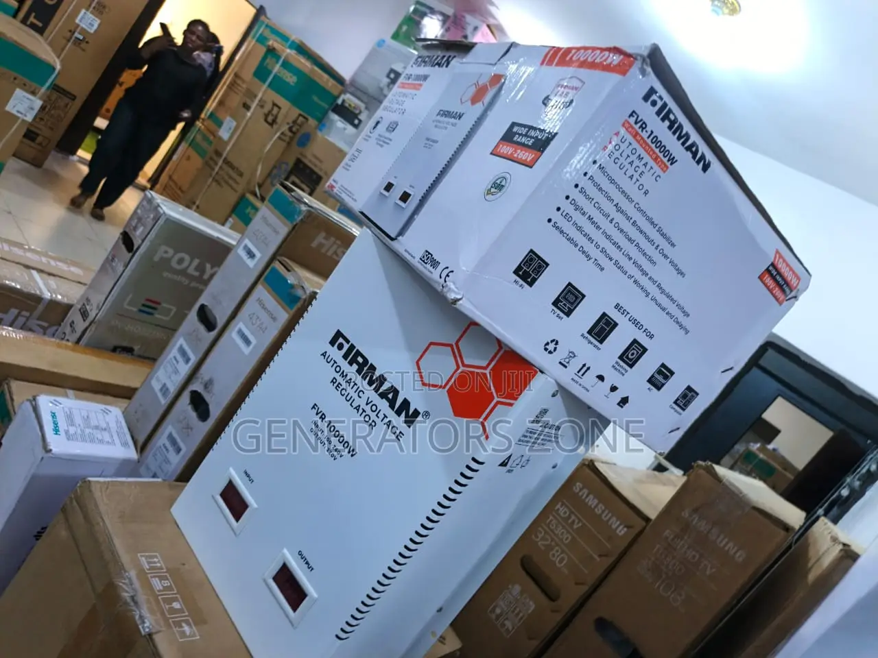 Firman FVR-10000w Wall Voltage Regulation Unit