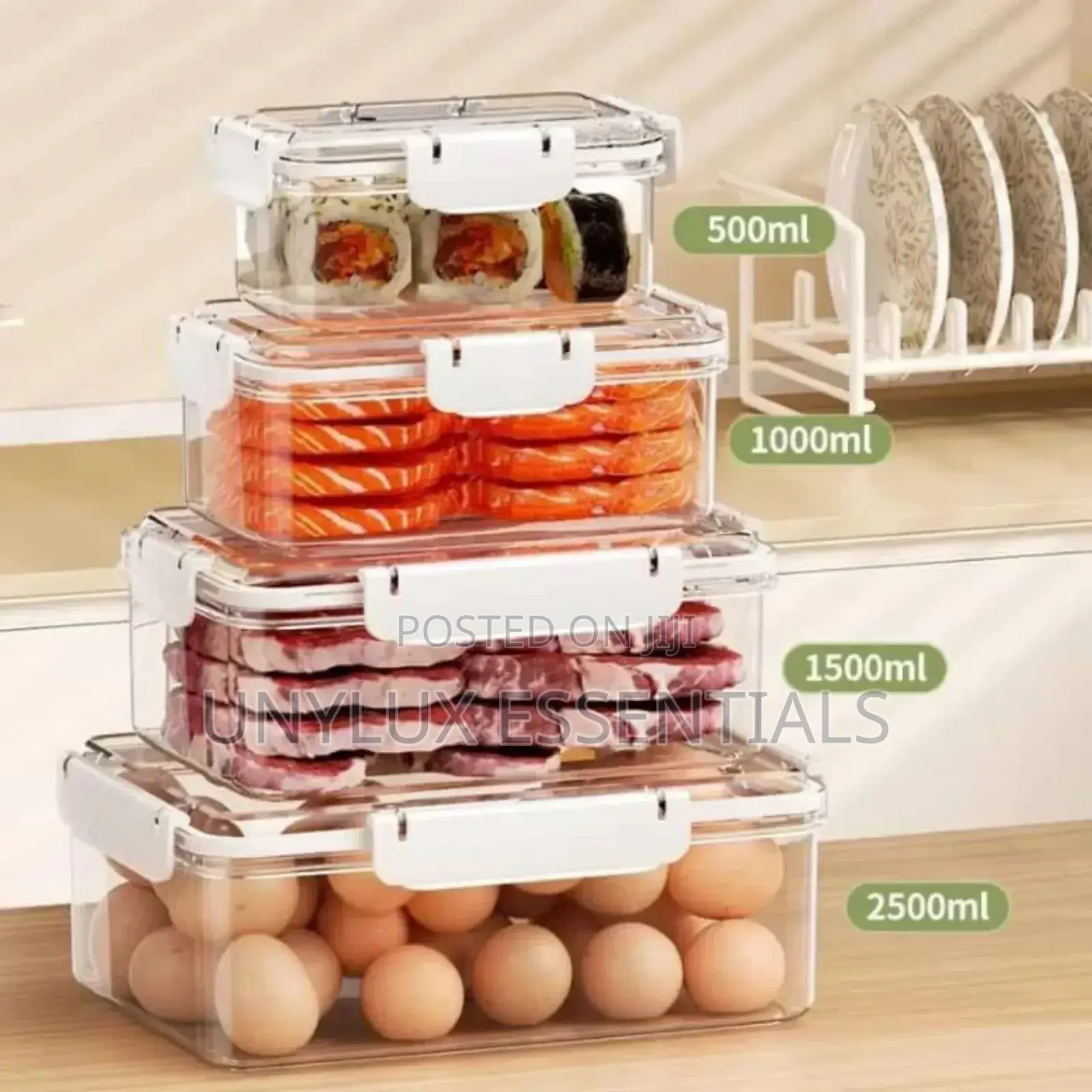 4in1 Crisper Box Food Storage Containers