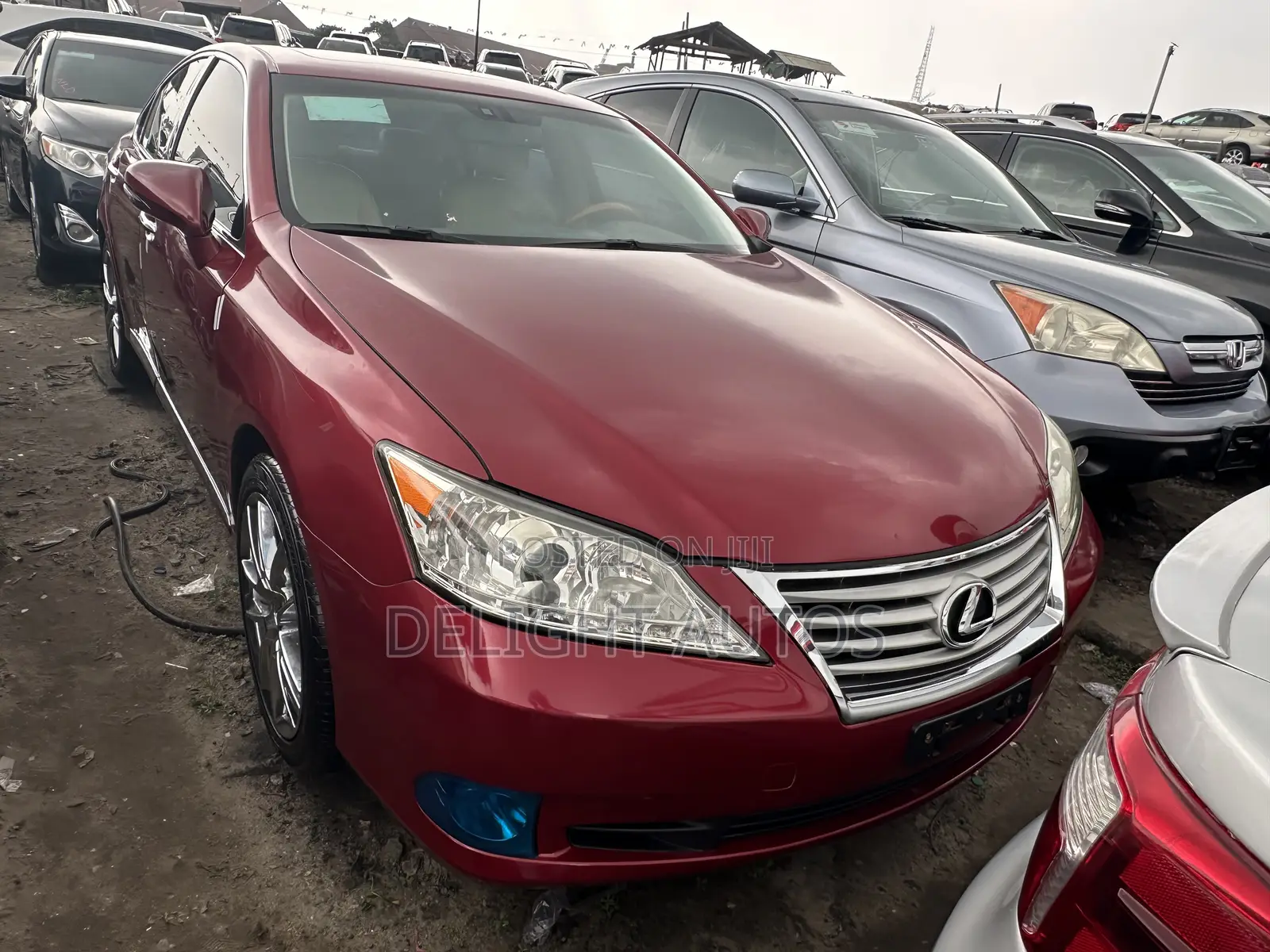 Lexus ES 350 2012 Red