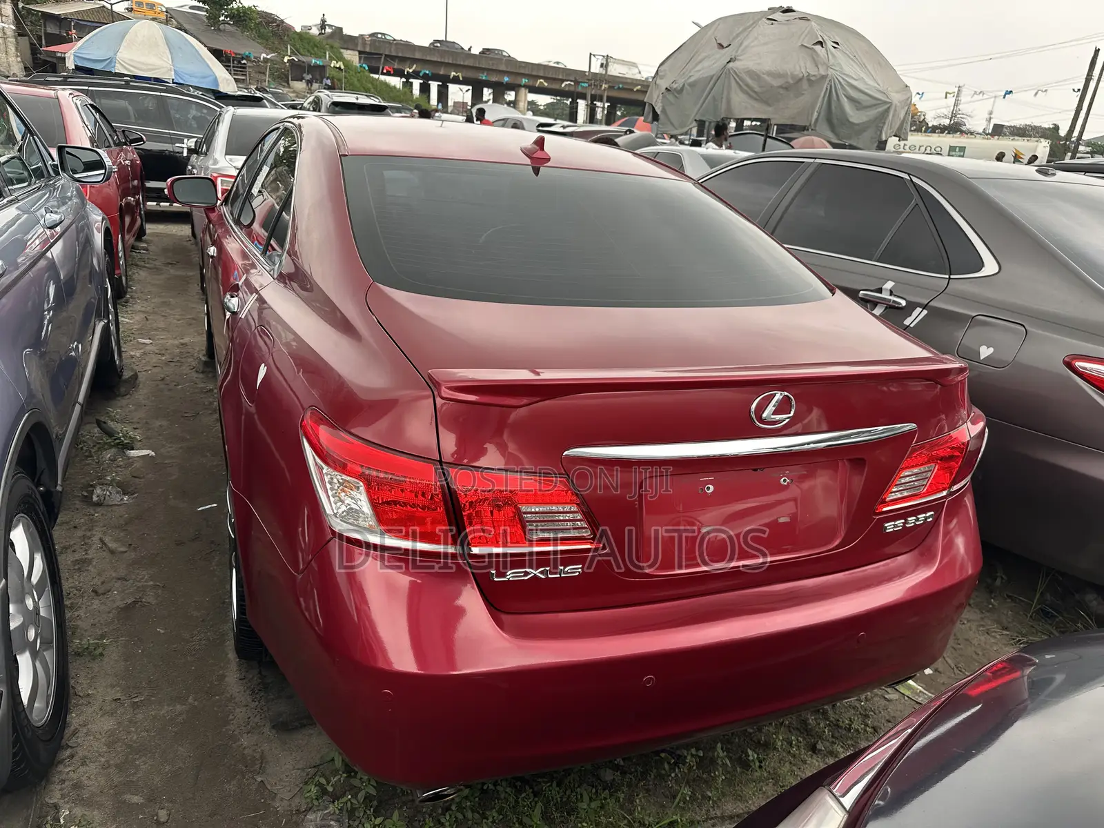 Lexus ES 350 2012 Red