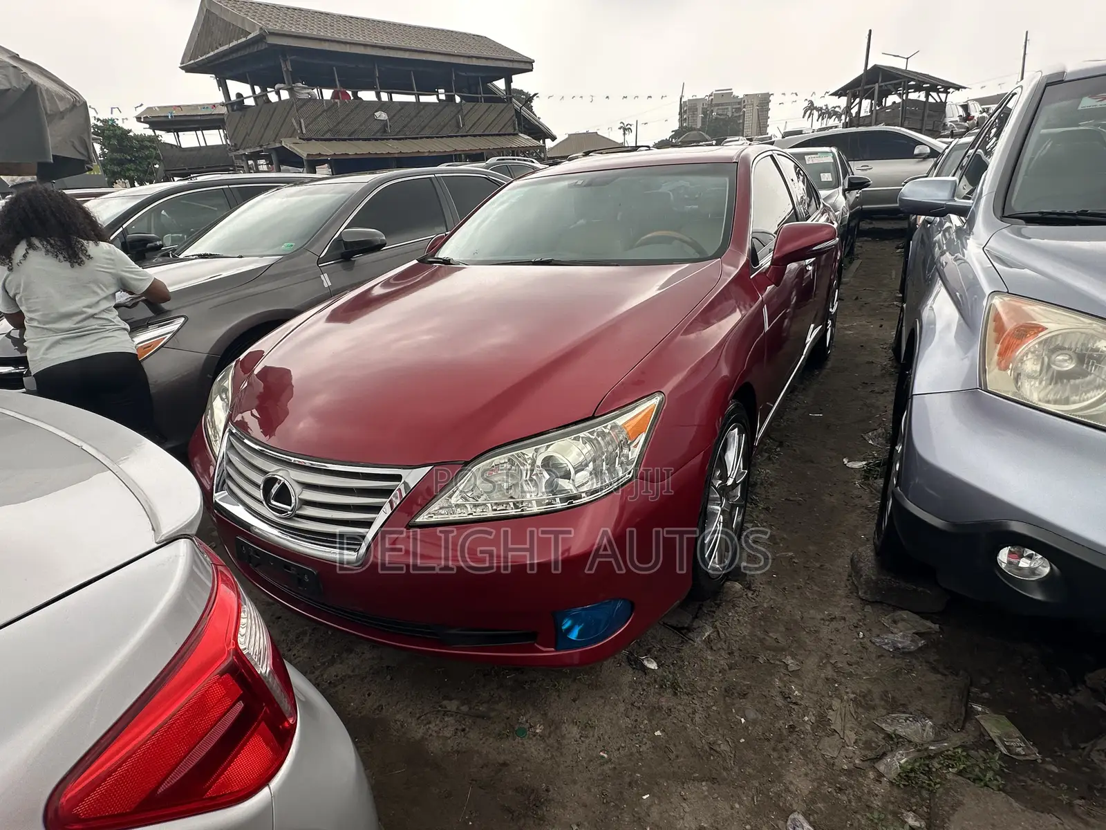 Lexus ES 350 2012 Red
