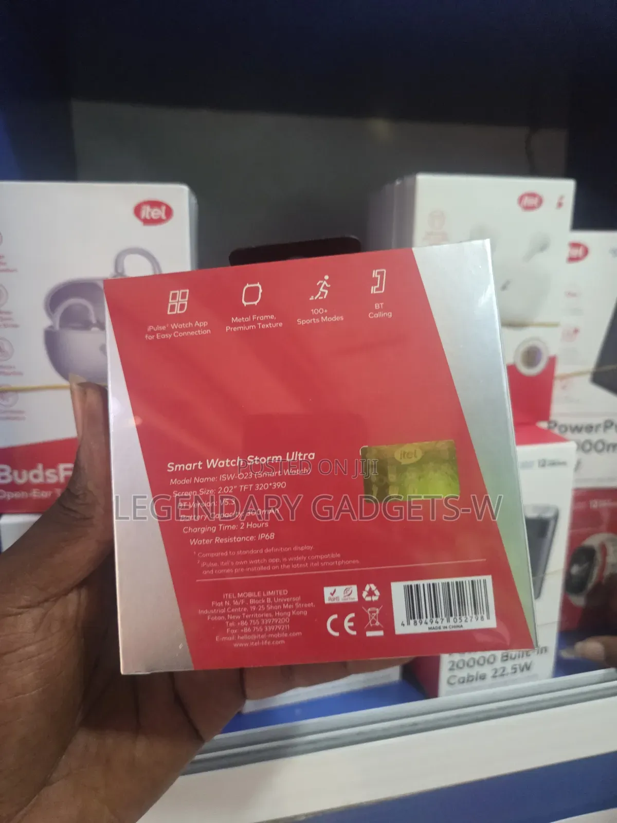 Itel Smart Watch Storm Ultra