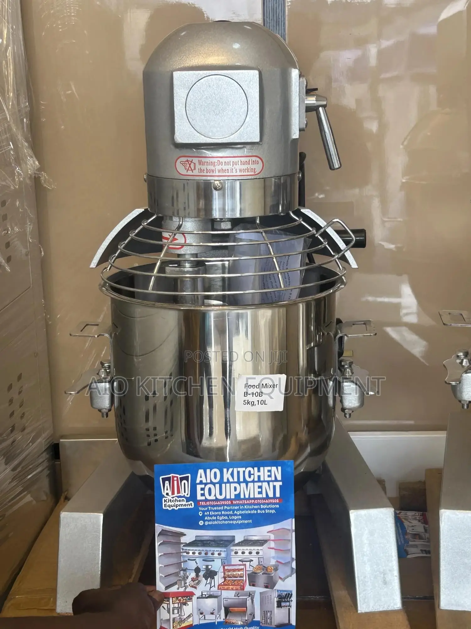 Food Mixer, Cake Mixer 10 Litre Standing