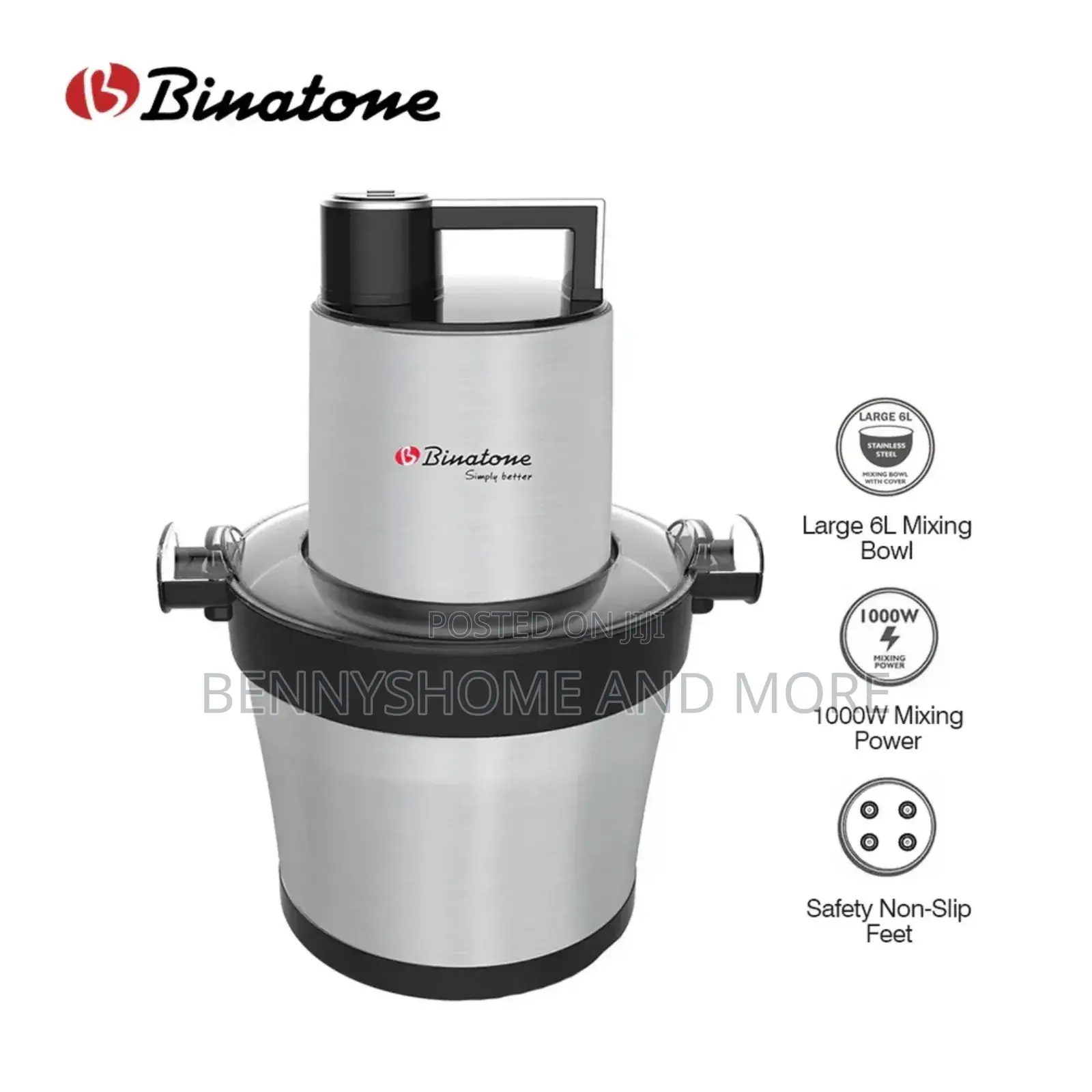 Binatone 6l Food Processor 1000w
