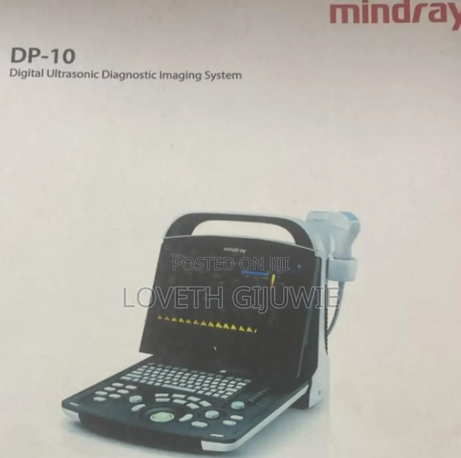 Mindray Dp 10 Ultrasound Machine