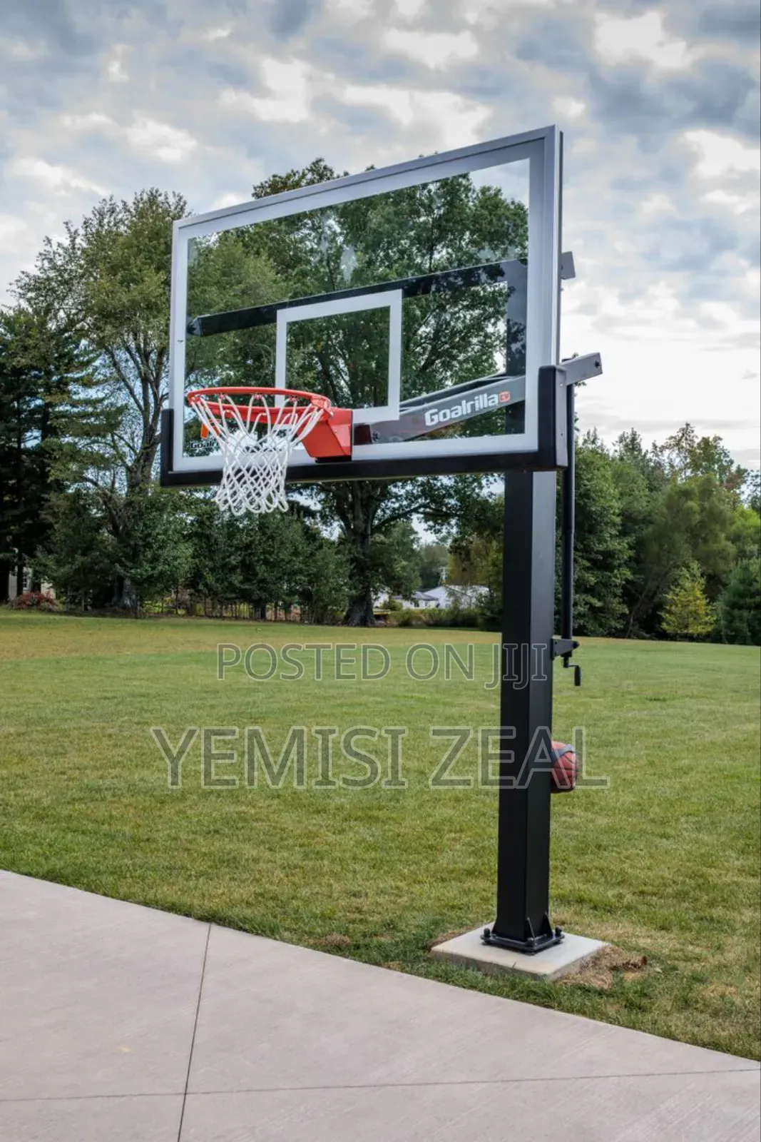 Durable Olympic Basketball Stand