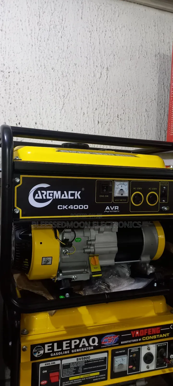 Dremark Authomatic Voltage Regulator Generator 4.5kva 3 Yrs Warranty