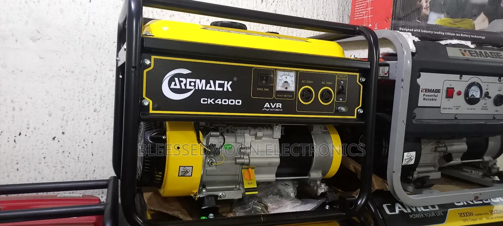 Dremark Authomatic Voltage Regulator Generator 4.5kva 3 Yrs Warranty