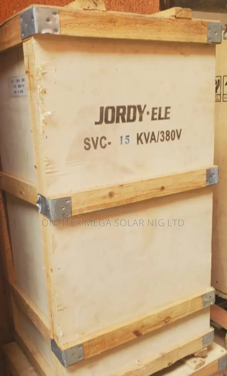 Original Jordy-Ele Stabilizer 15kva 380v
