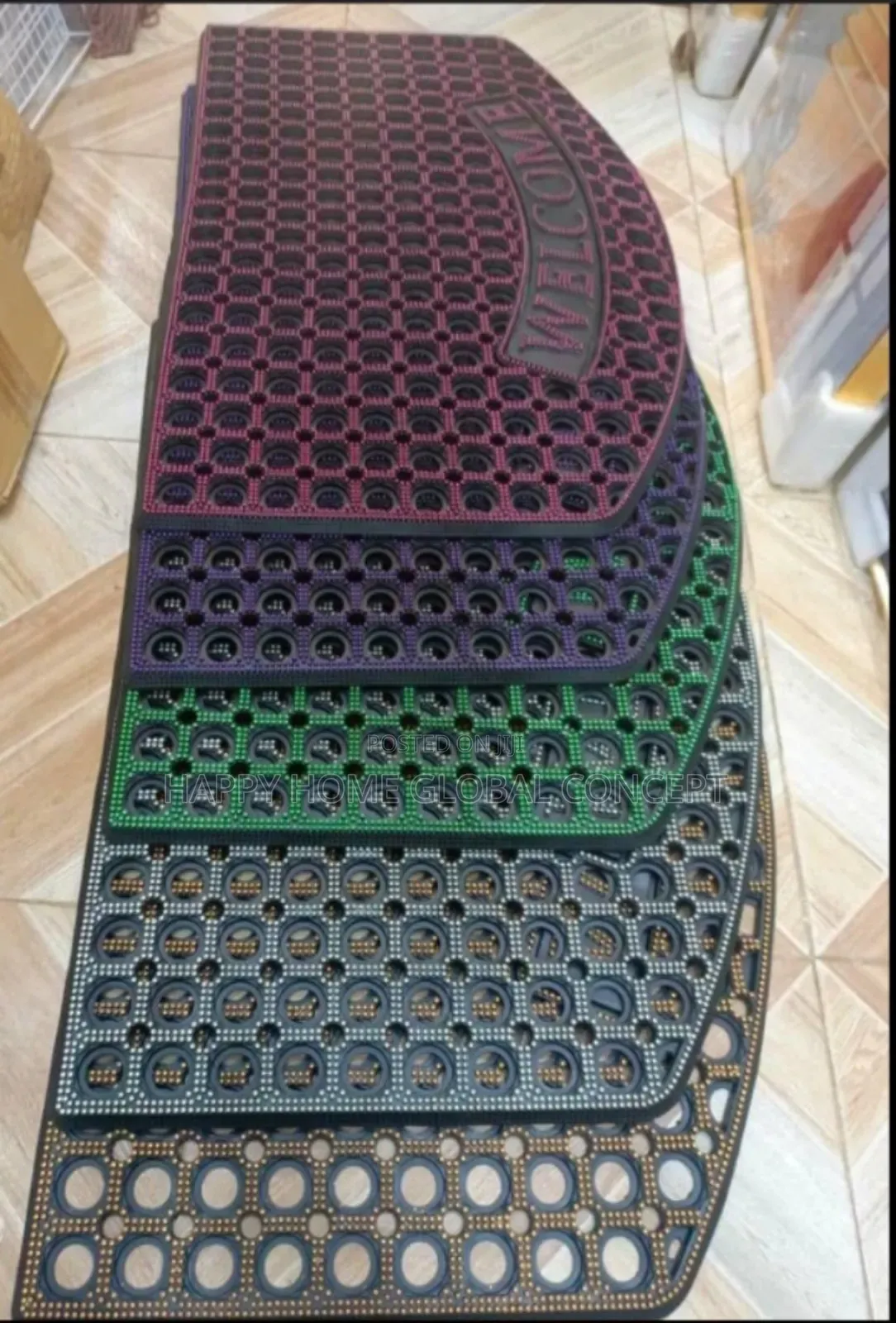 Multicoloured Hollow Mat/Multicoloured Heavy Duty Hollow Mat