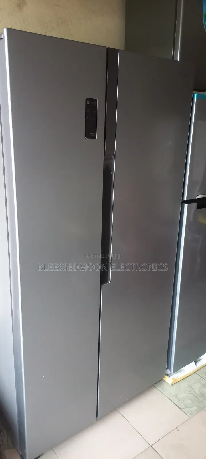 Hisense Smart Inverter Side by Side Fridge With Turbo Fast Cooling