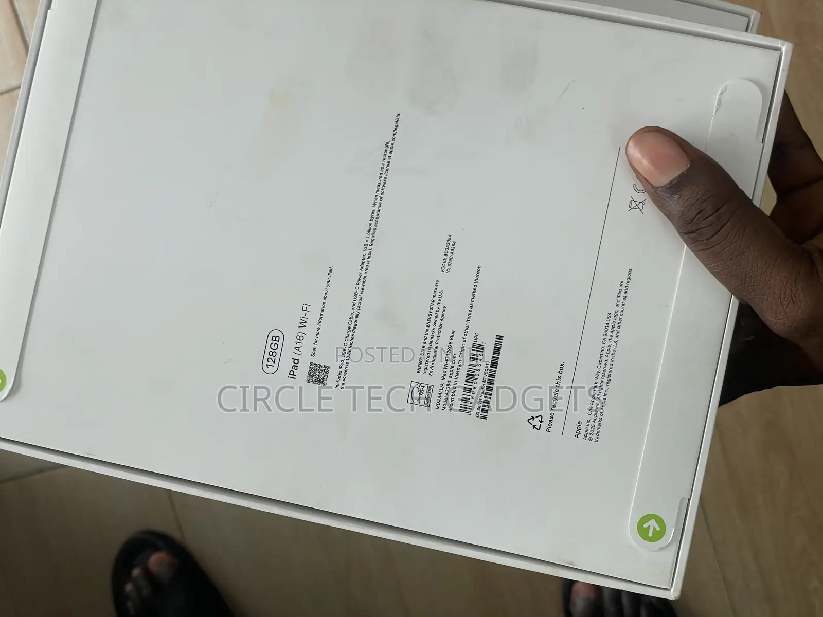 New Apple iPad (2025) 128 GB Pink