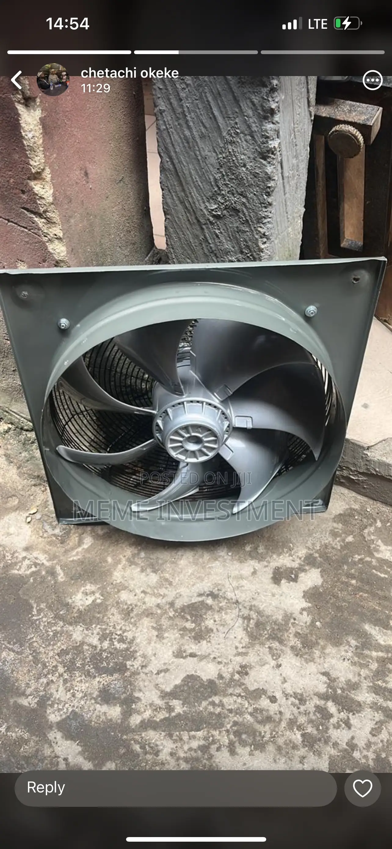 Axial Fan Rga4d -450 20 Inches