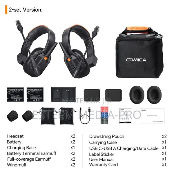 Comica Seekcom S1 Wireless Intercom 2 Users