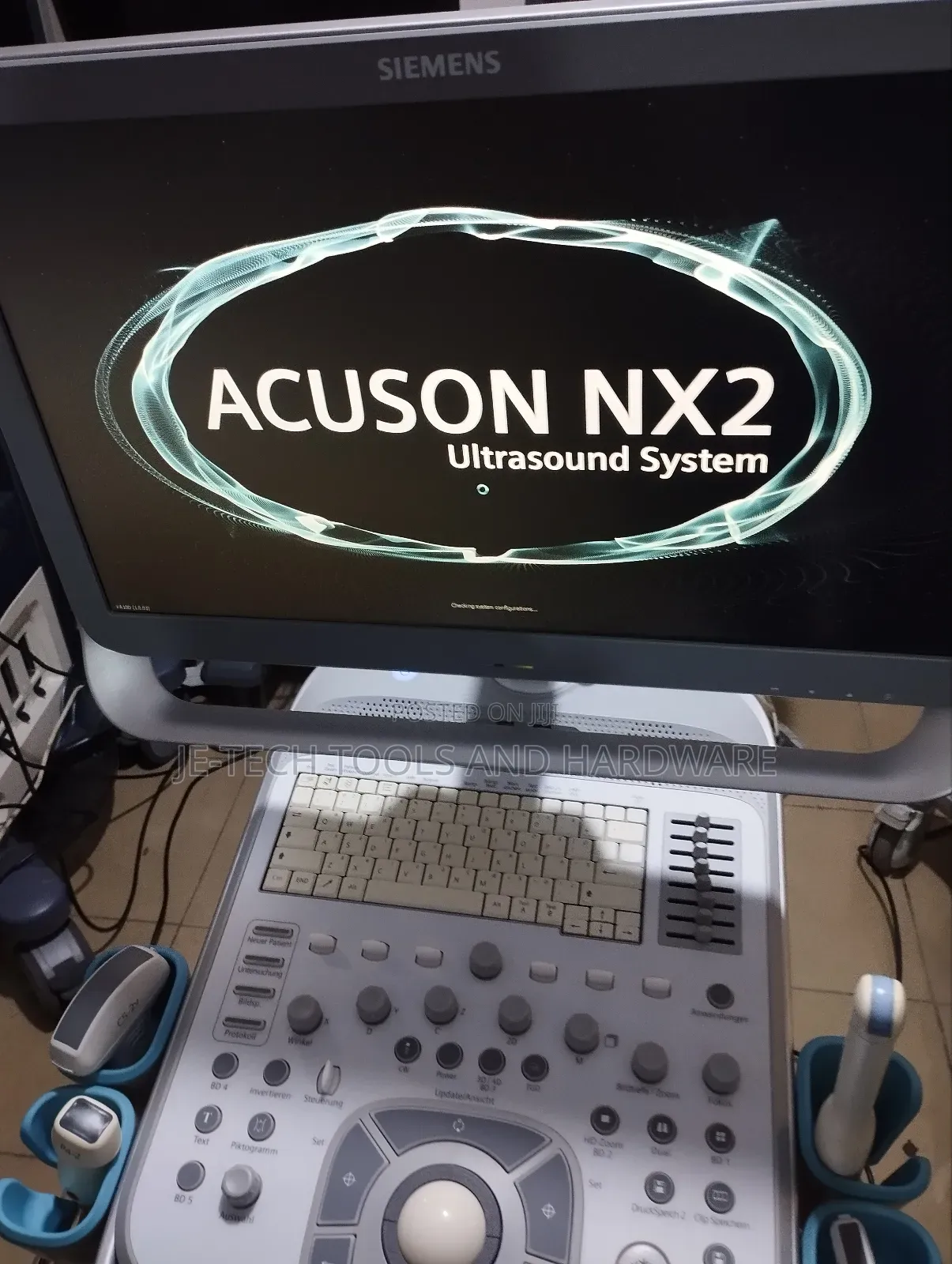 Siemens Acuson Nx2 Ultrasound Machine (Echo)
