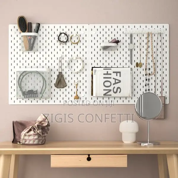 White Peg Board 60*60cm