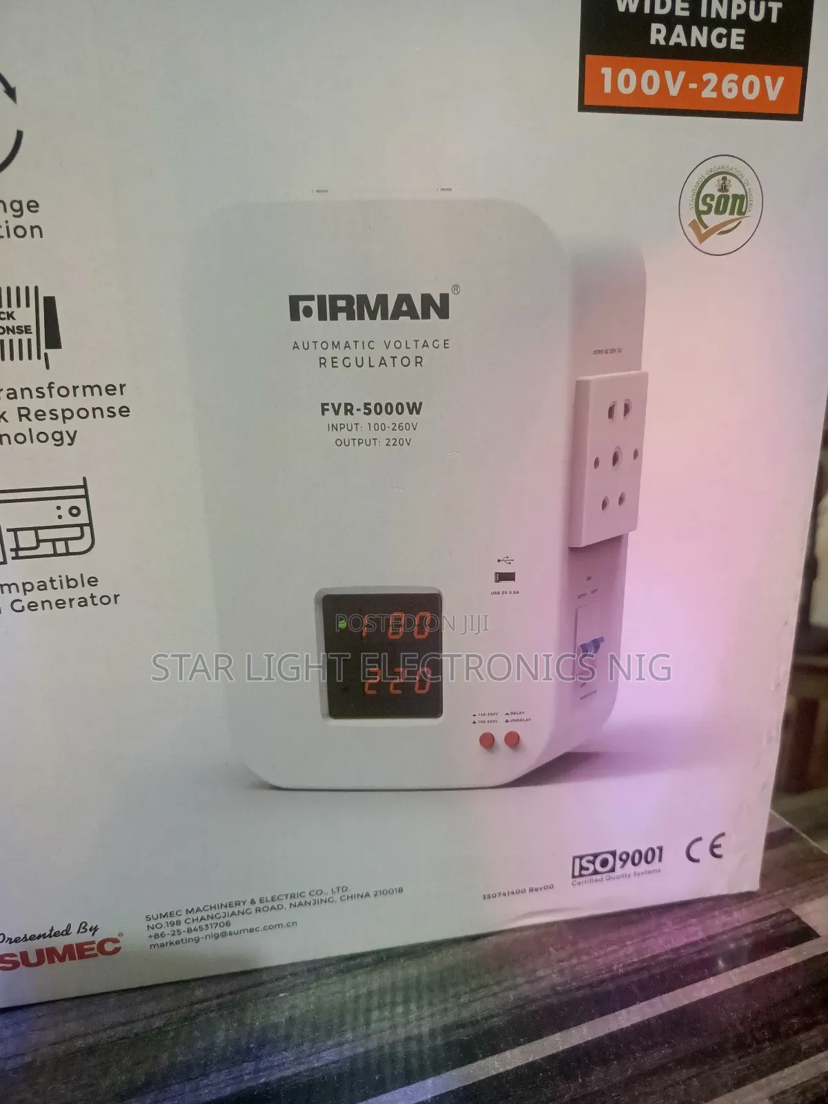 Firman Stabilizer Wall 5000