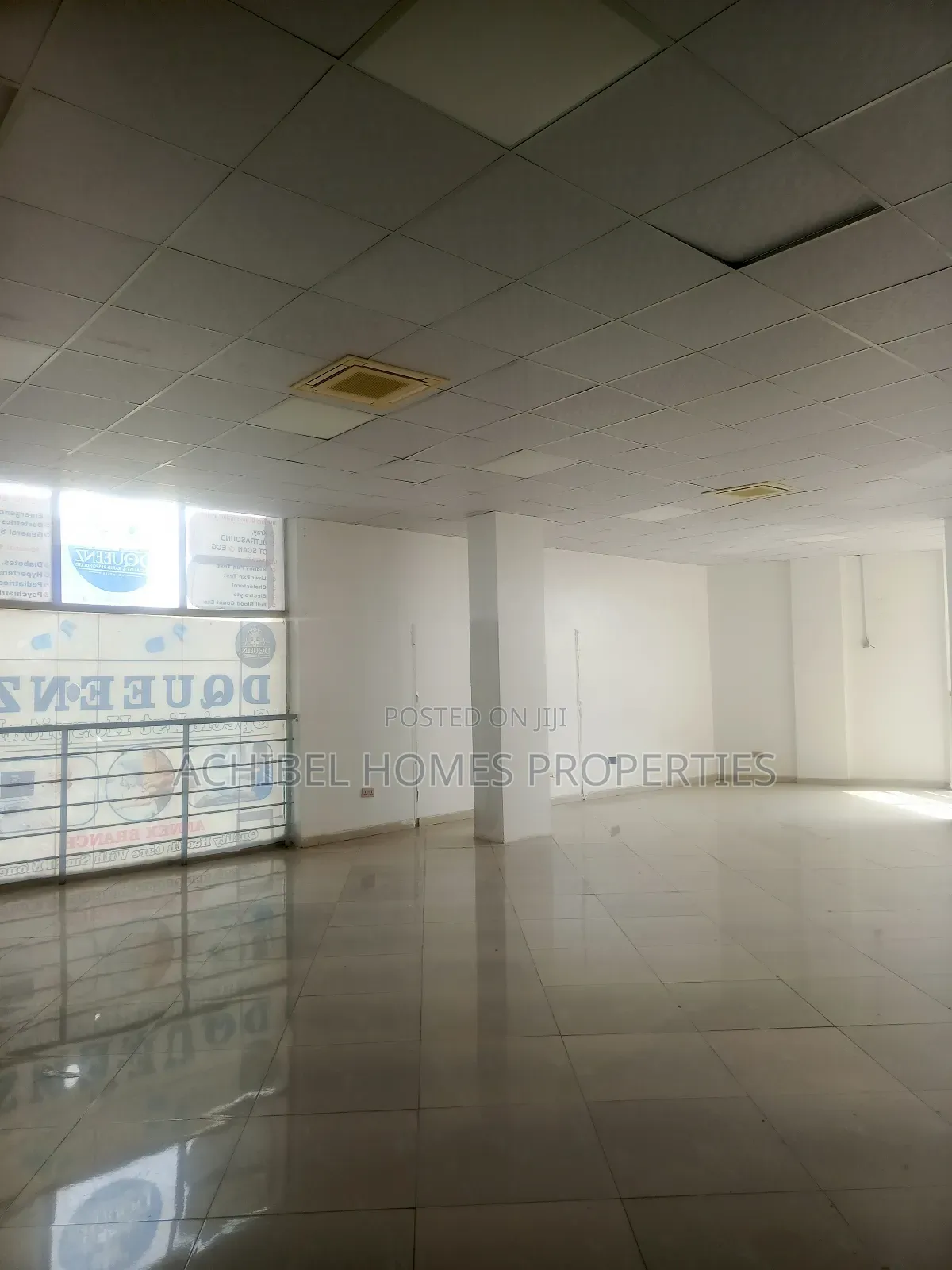 A 118 Square Meter Open Space Reserved for Church Activities