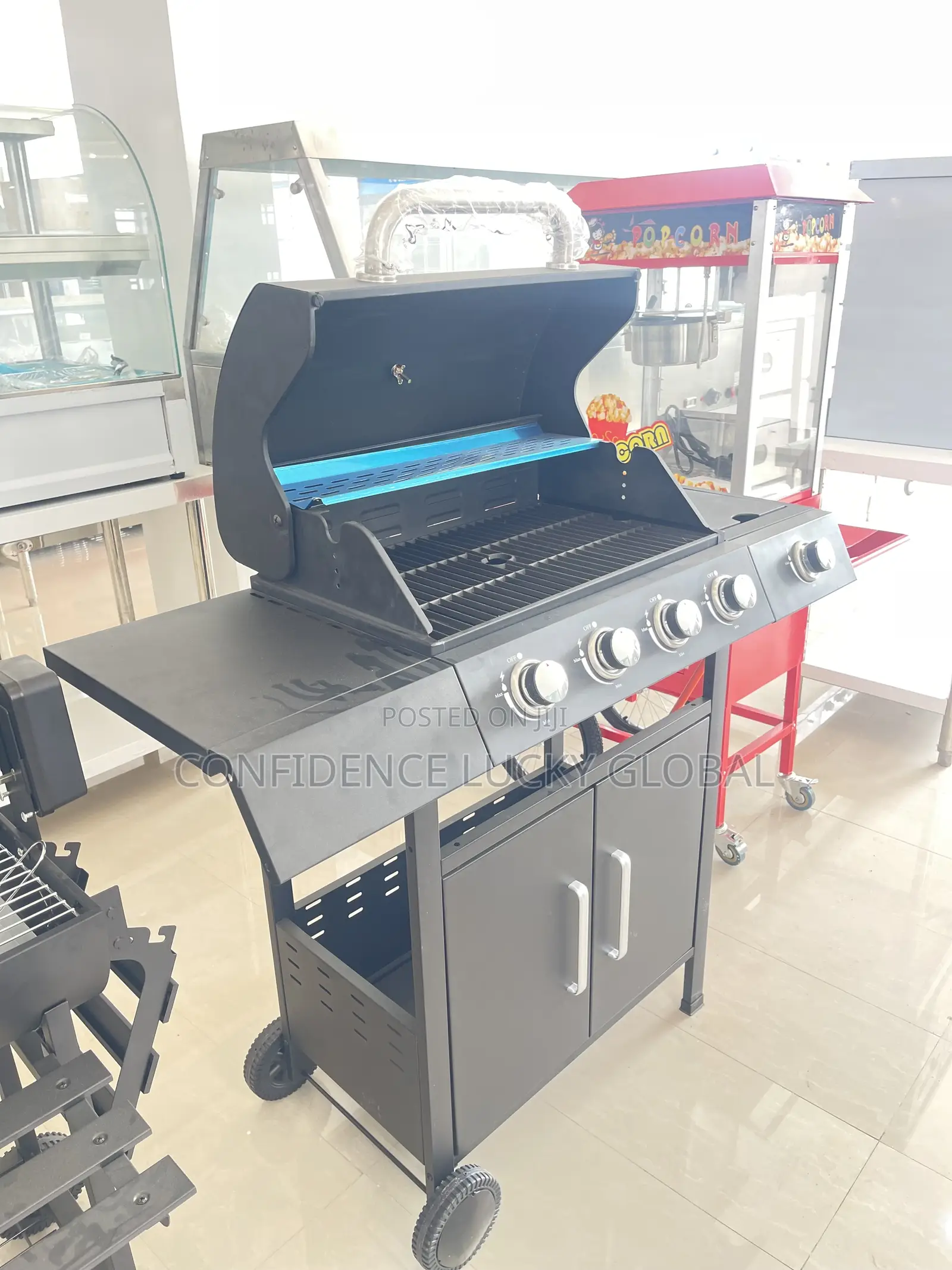 Gas Barbecue Machine