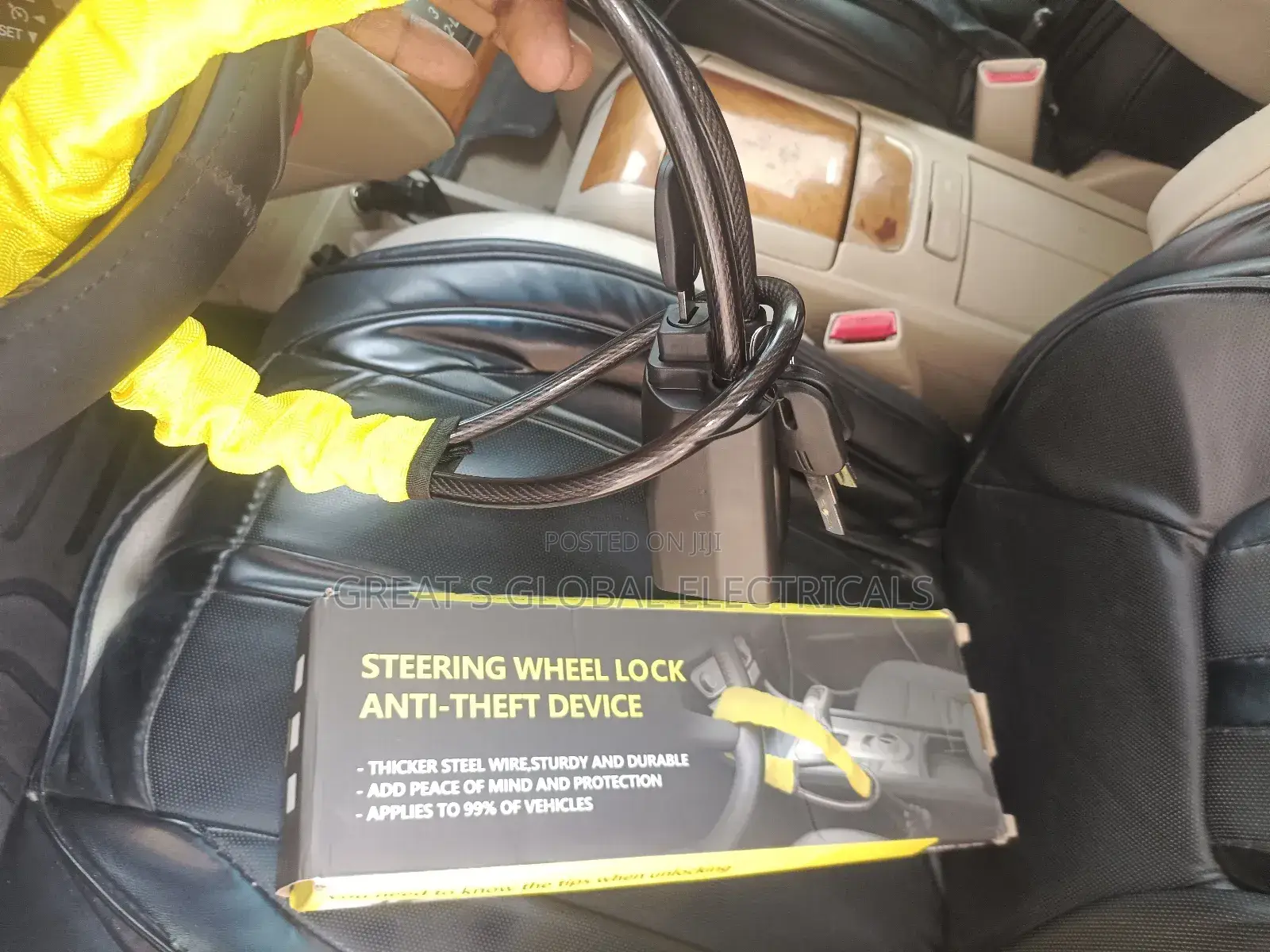 Car Steering Wheel Lock
