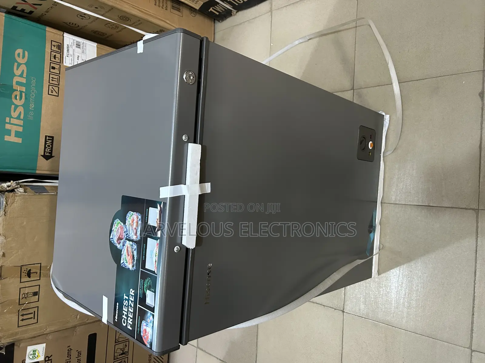 Brand New Original Hisense 150l Check Freezer Full Copper Engine