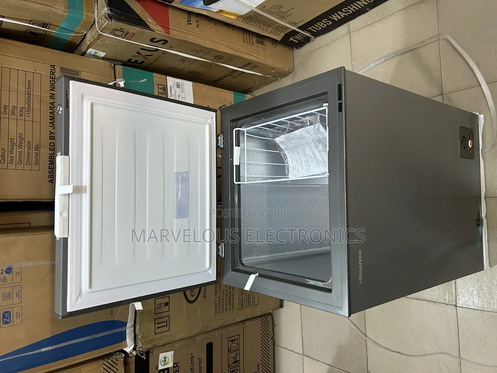 Brand New Original Hisense 150l Check Freezer Full Copper Engine