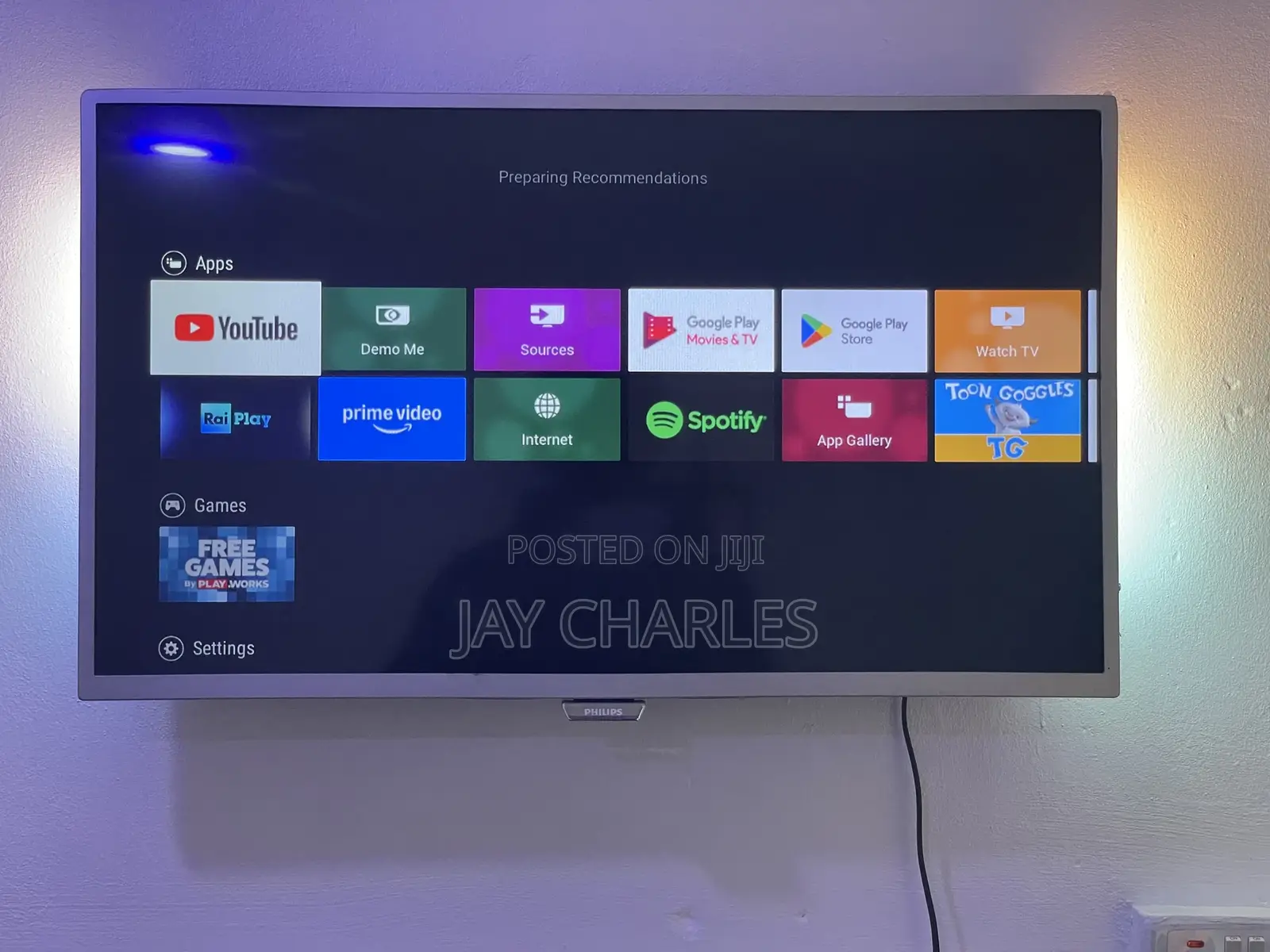 32” Philips Smart Tv