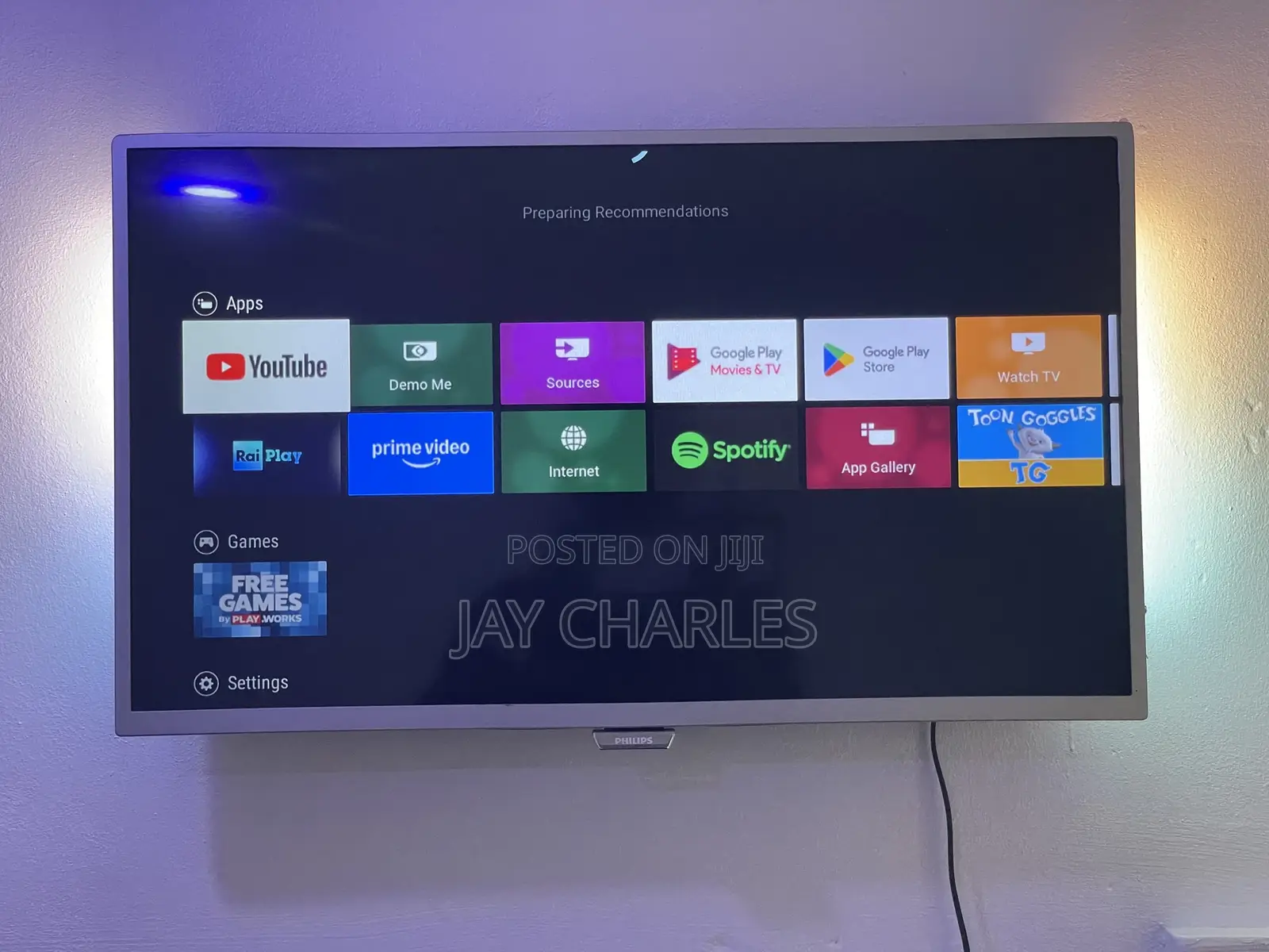32” Philips Smart Tv