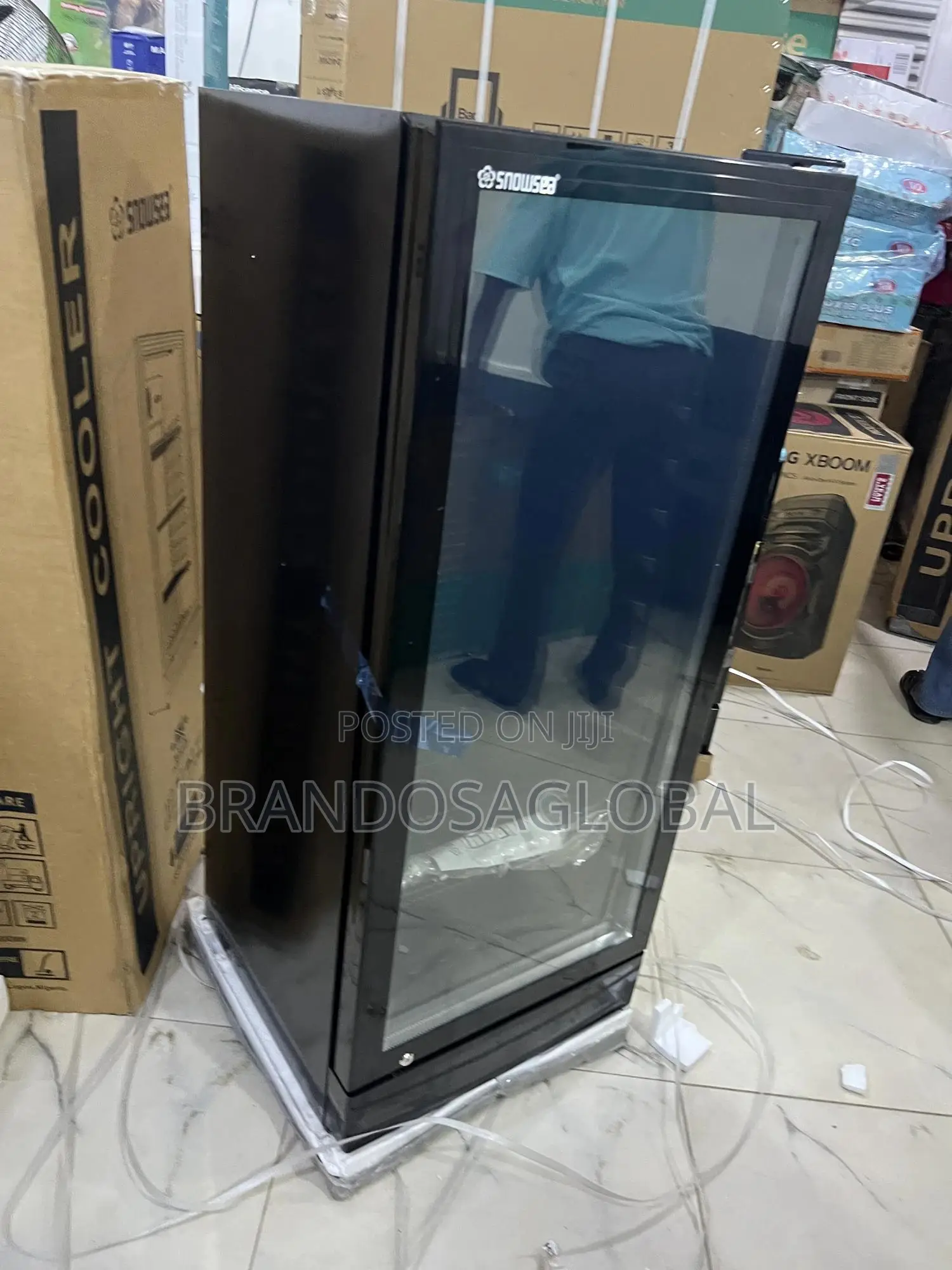 Original Snowsea 270l Chiller Lc-270w Upright Display Cooler