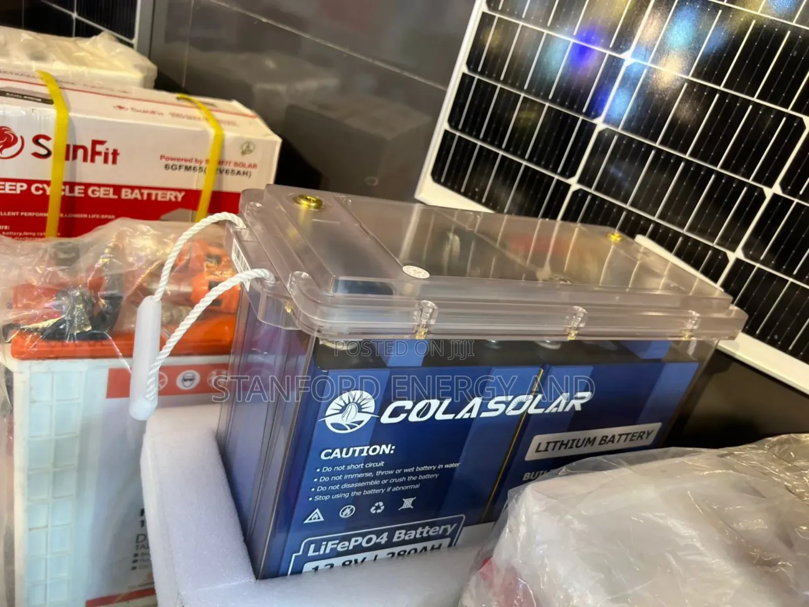 Cola Solar 3.6kwh/280ah Lithium Battery