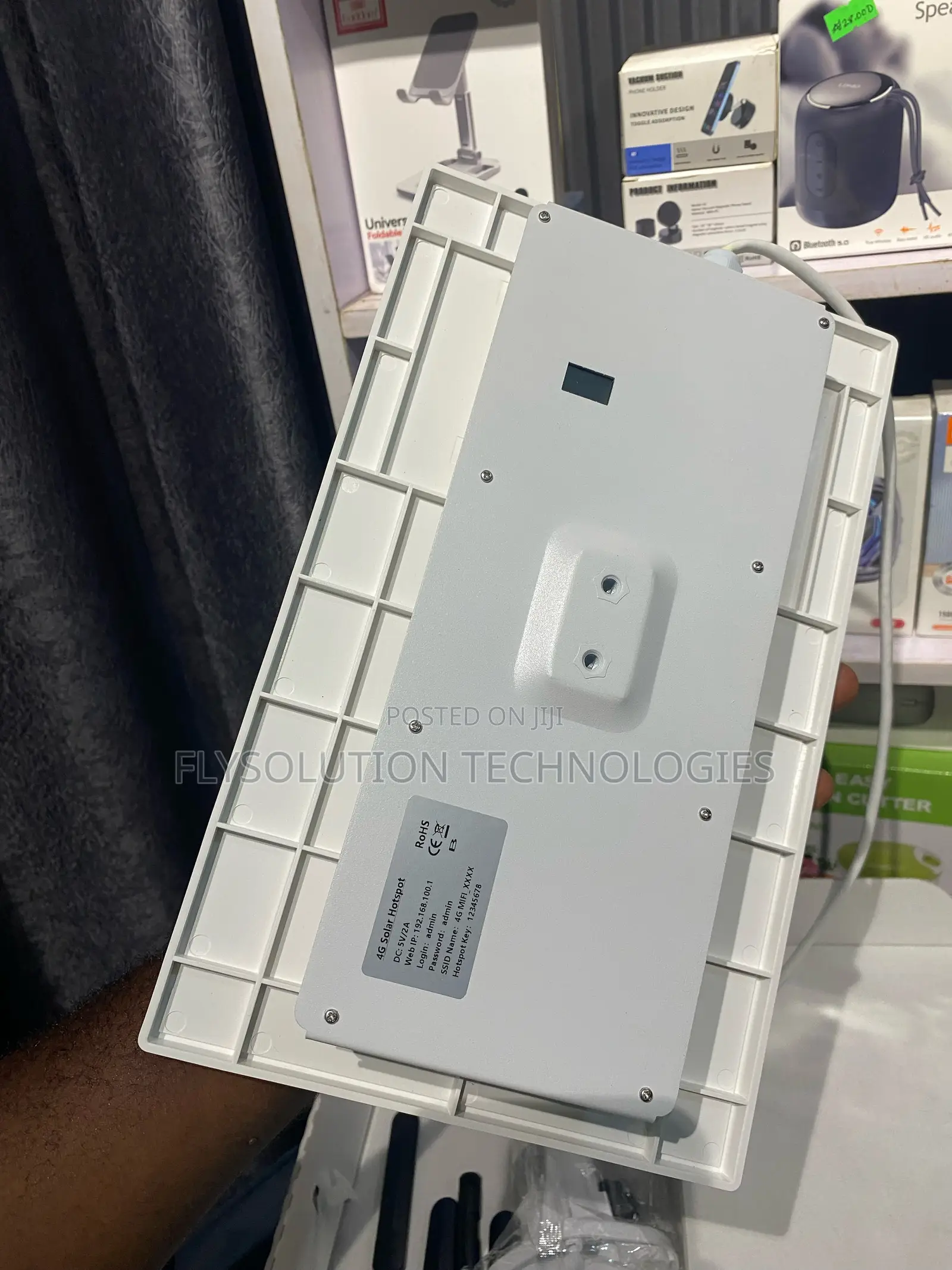 4g Lte Universal Outdoor Solar Wireless Wifi 6 Fast Internet Router