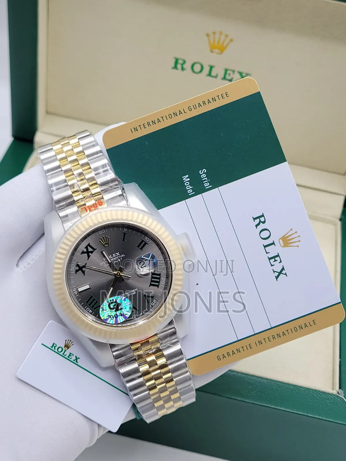*Super Clone Bronze‐Dial Rolex Oyster Perpetual Datejust*