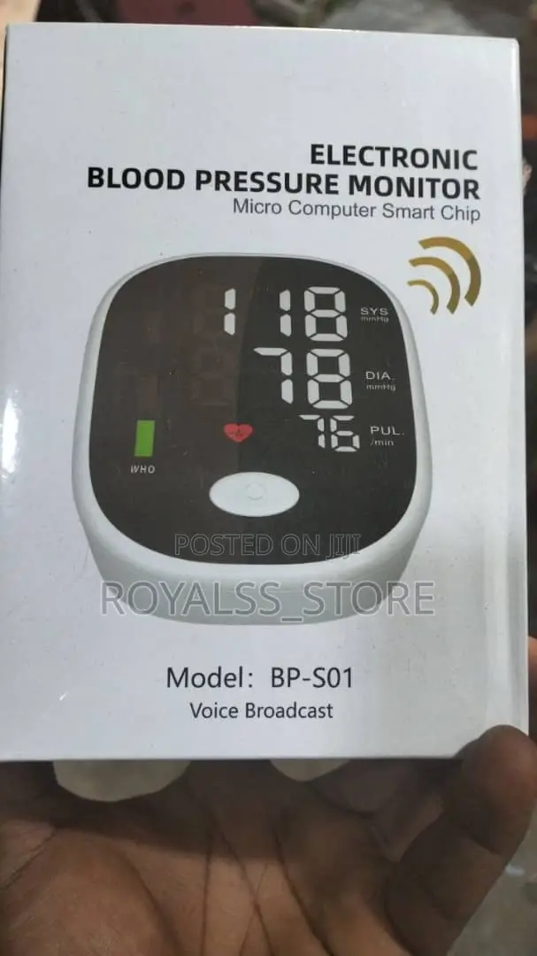 Bp Monitor With Led Light Display - Blood Pressure Machine