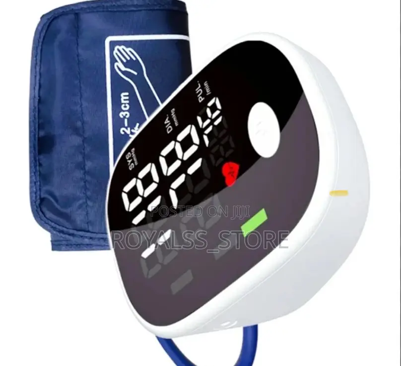 Bp Monitor With Led Light Display - Blood Pressure Machine