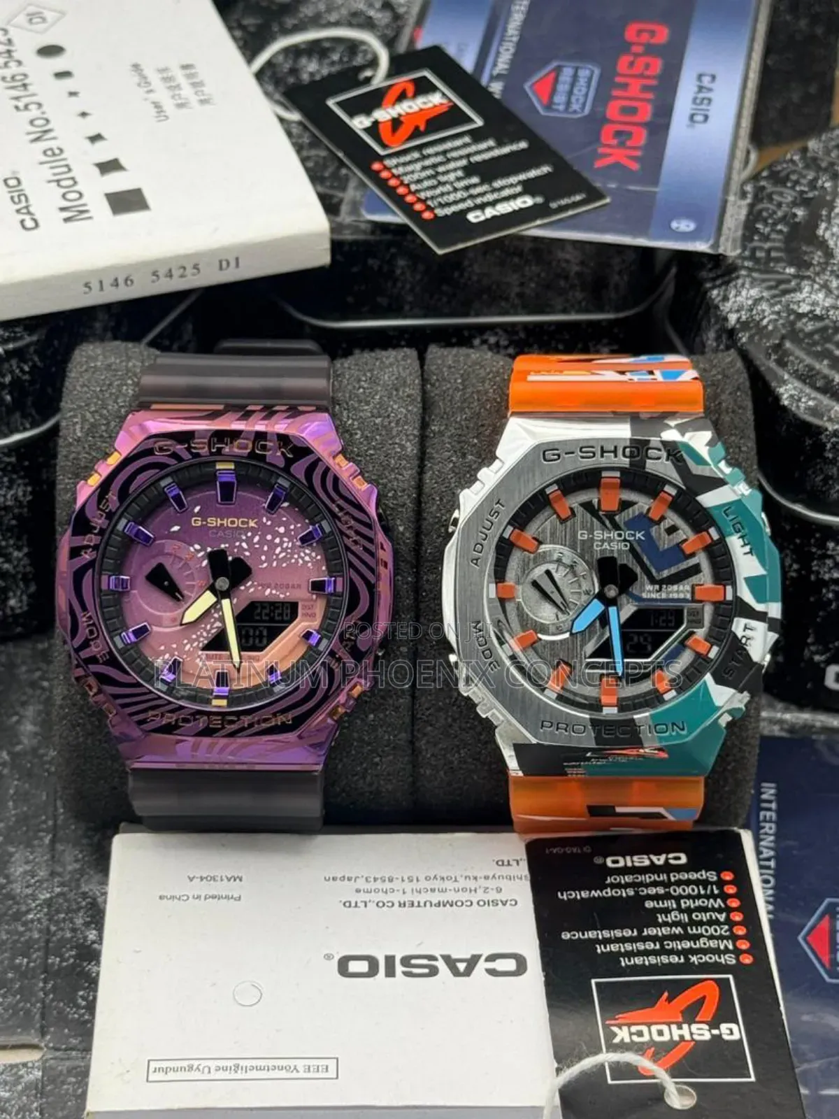 Original G-Shock Wristwatch Full Boxed With a Manual