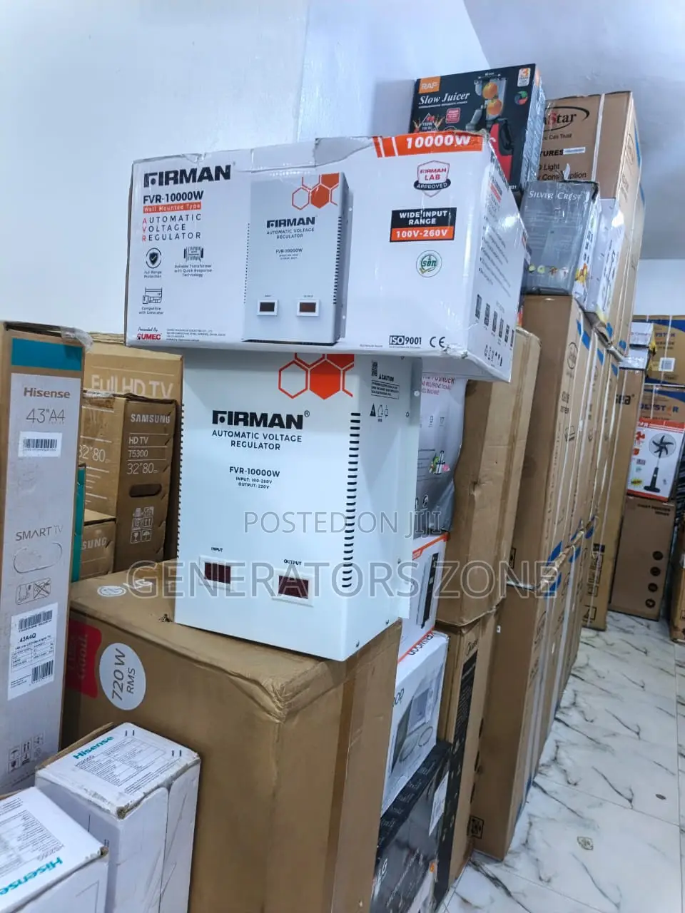 10kva Firman Wall Installation Voltage Unit