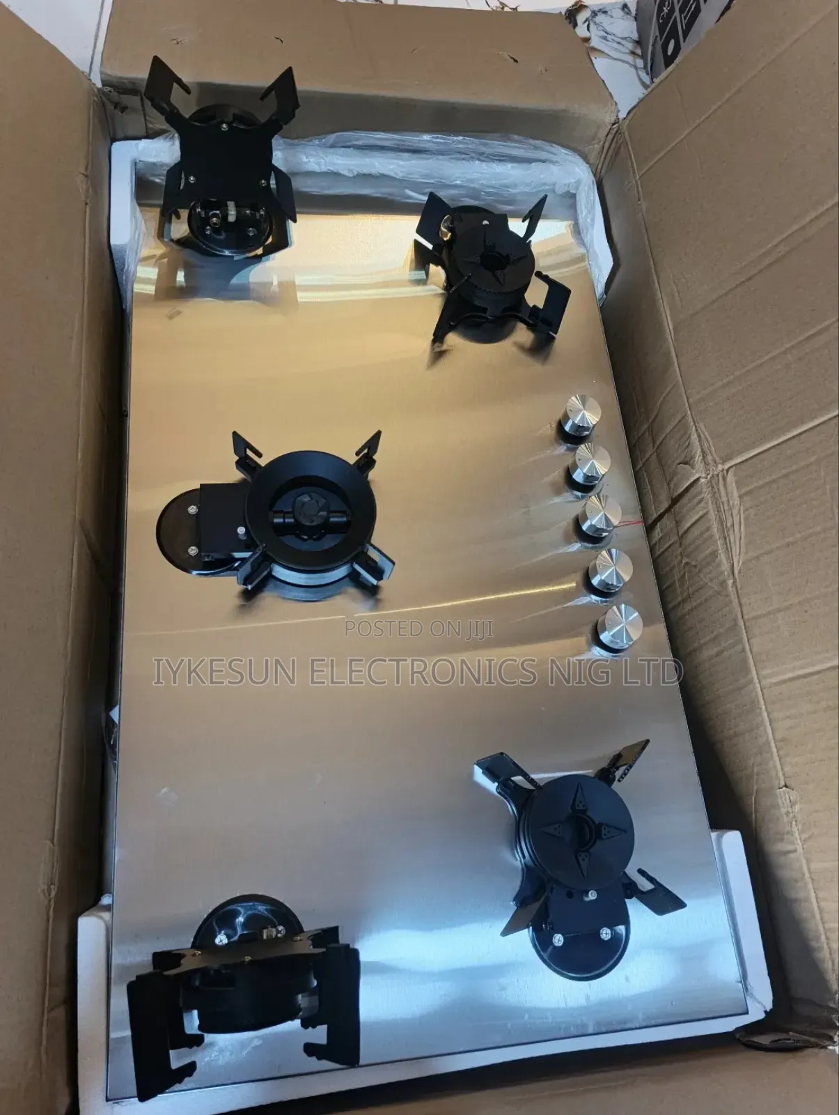 Original Yohako Built-in Luxury Flips Up 5 Burners Gas Cooker Hob 90cm